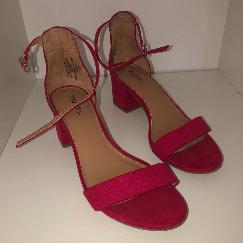 Pink heels
